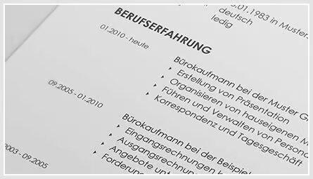 Berufserfahrung Im Lebenslauf Berufserfahrung Im Lebenslauf