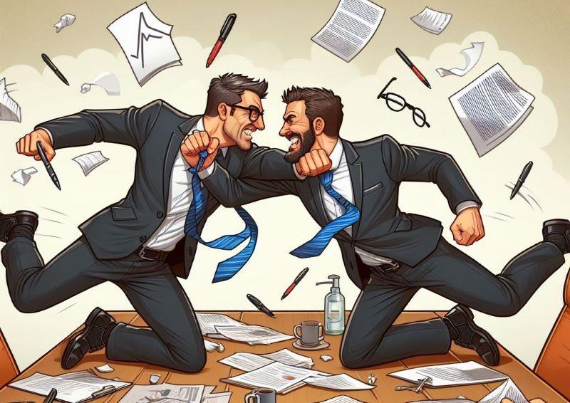 Streitigkeiten Büro Streitigkeiten Büro