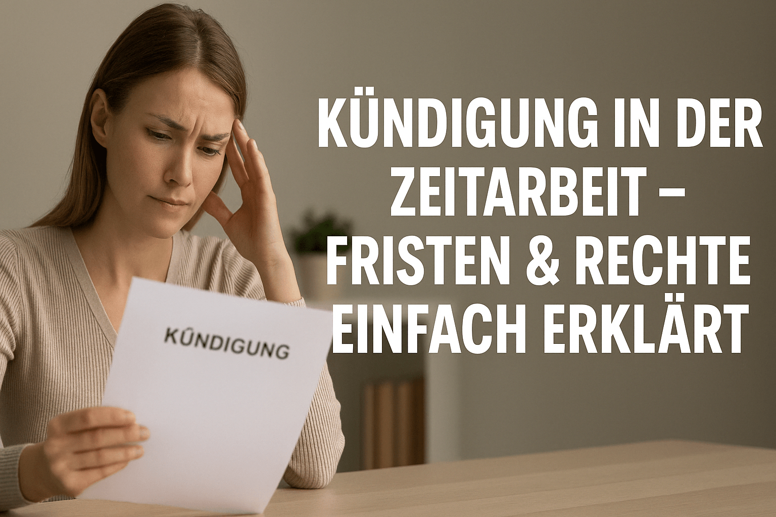Kündigung Zeitarbeit Kündigung Zeitarbeit