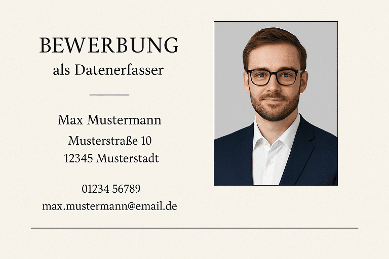 Deckblatt Bewerbung Deckblatt Bewerbung