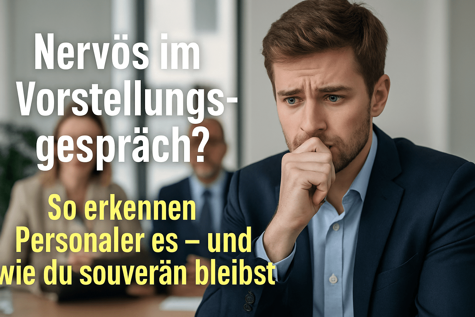 Nervosität Im Vorstellungsgespräch
