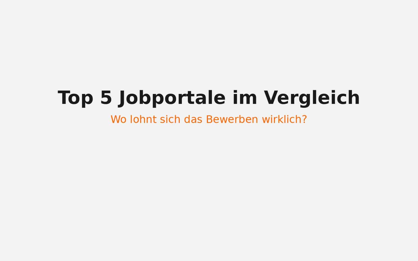 Jobportale Vergleich Adevis Jobportale Vergleich Adevis