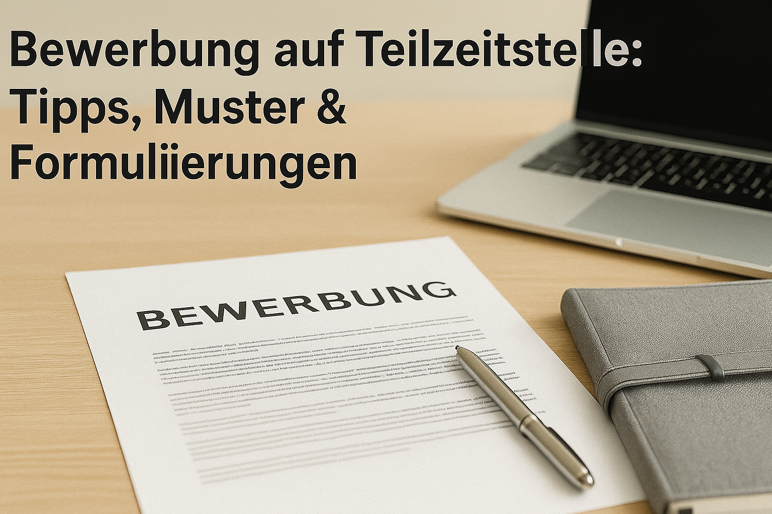 Bewerbung Teilzeit