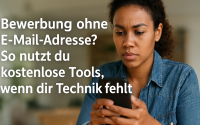 Bewerbung ohne E-Mail-Adresse? So klappt es trotzdem – mit kostenlosen Hilfen