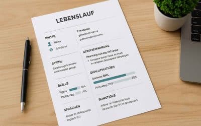 Lebenslauf modern gestalten: Design, Aufbau & No-Gos