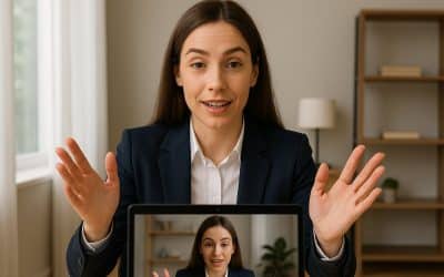 Körpersprache im Videointerview: So überzeugst du im digitalen Bewerbungsgespräch