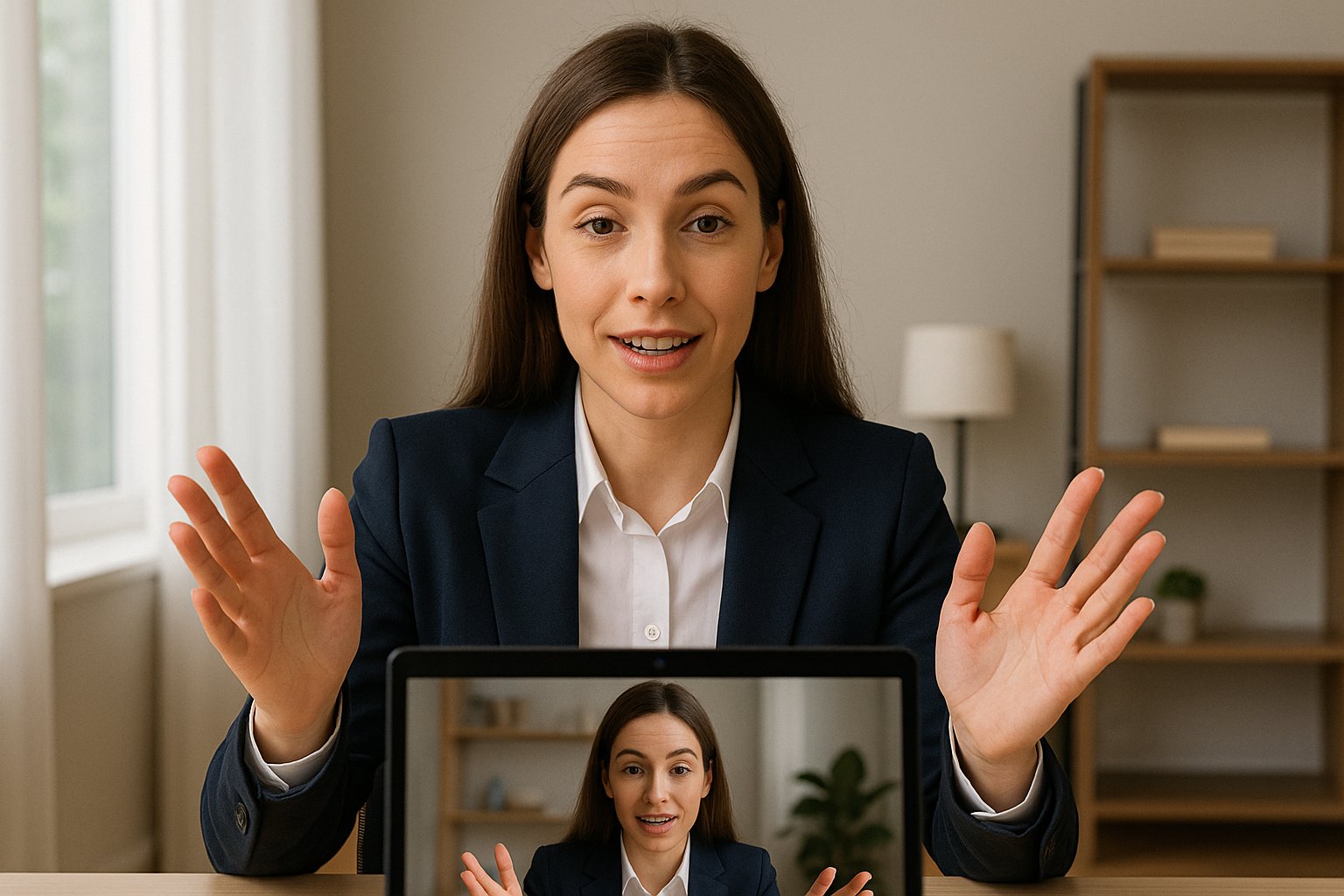 Körpersprache Videointerview Körpersprache Videointerview