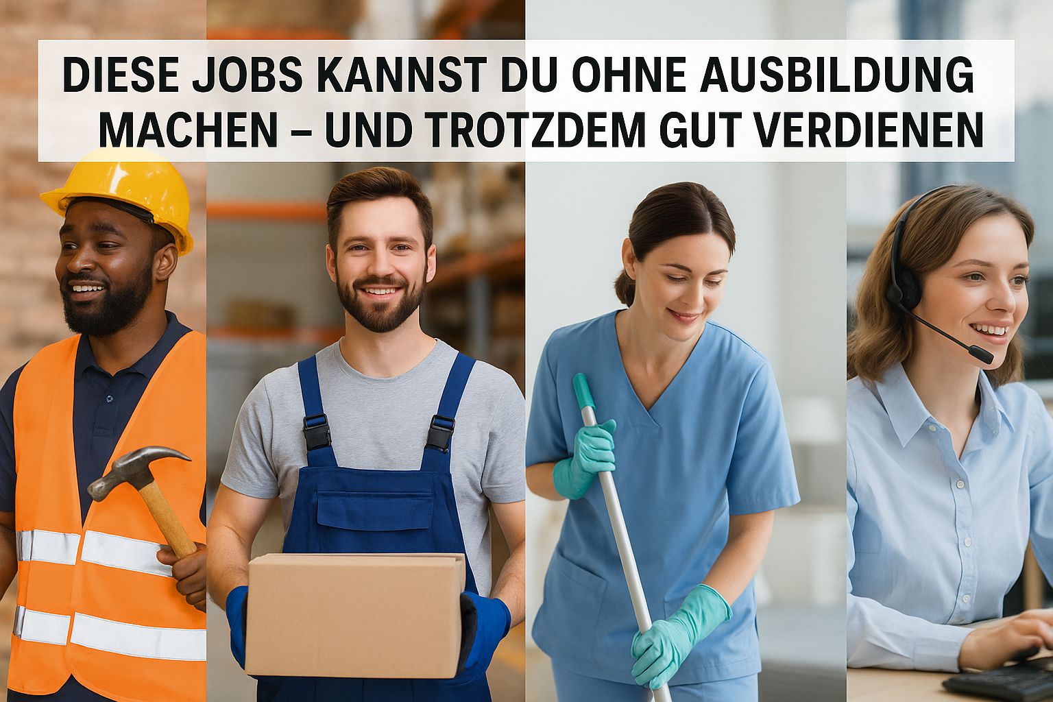 Jobs Ohne Ausbildung Jobs Ohne Ausbildung