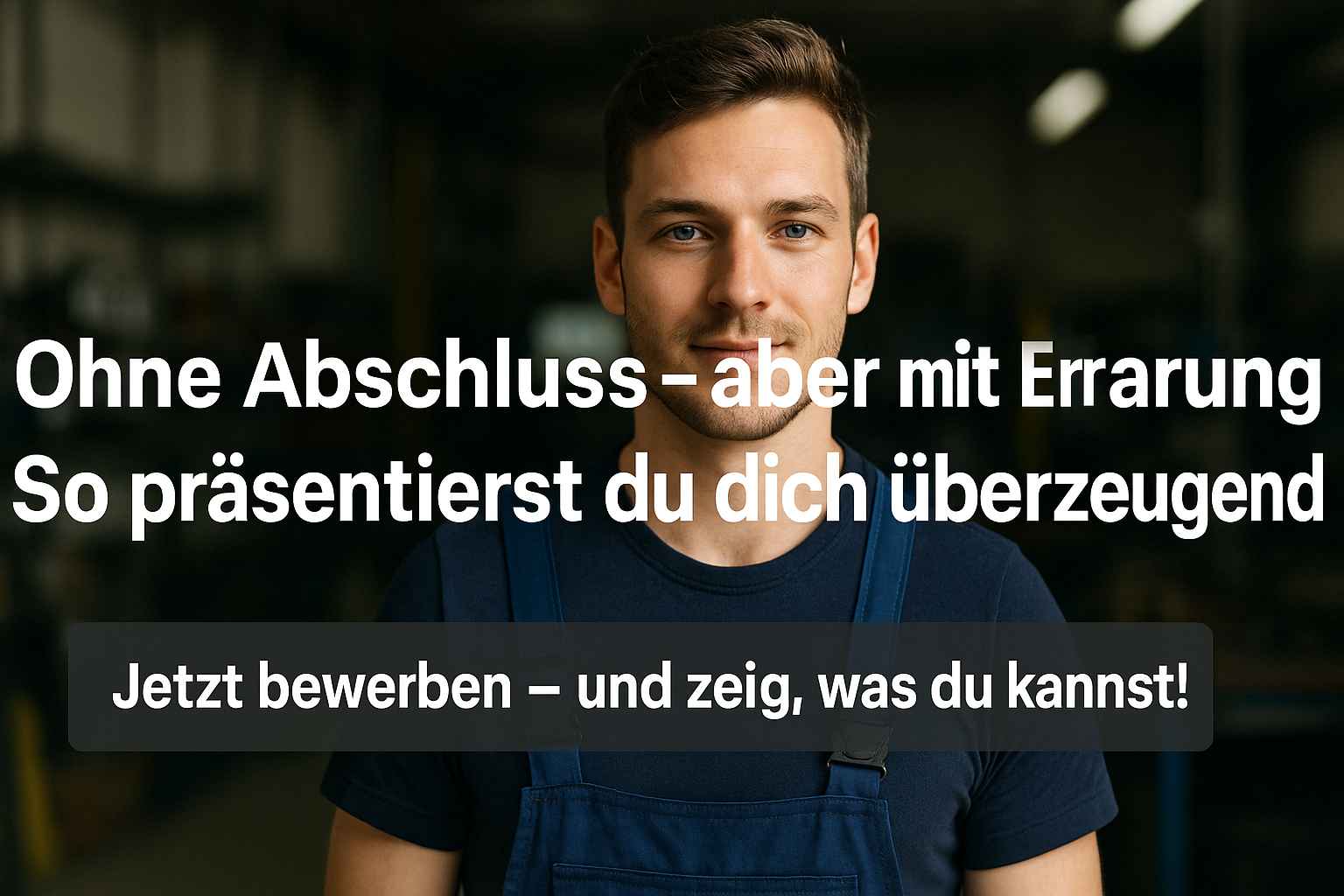Erfahrung Ohne Abschluss