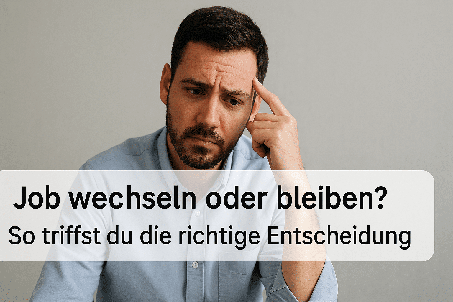 Job wechseln Job wechseln
