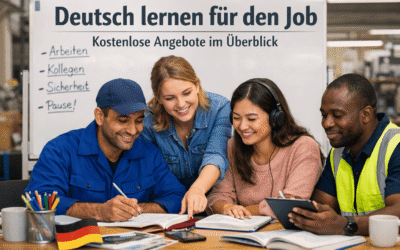Deutsch lernen für den Job – kostenlose Angebote im Überblick