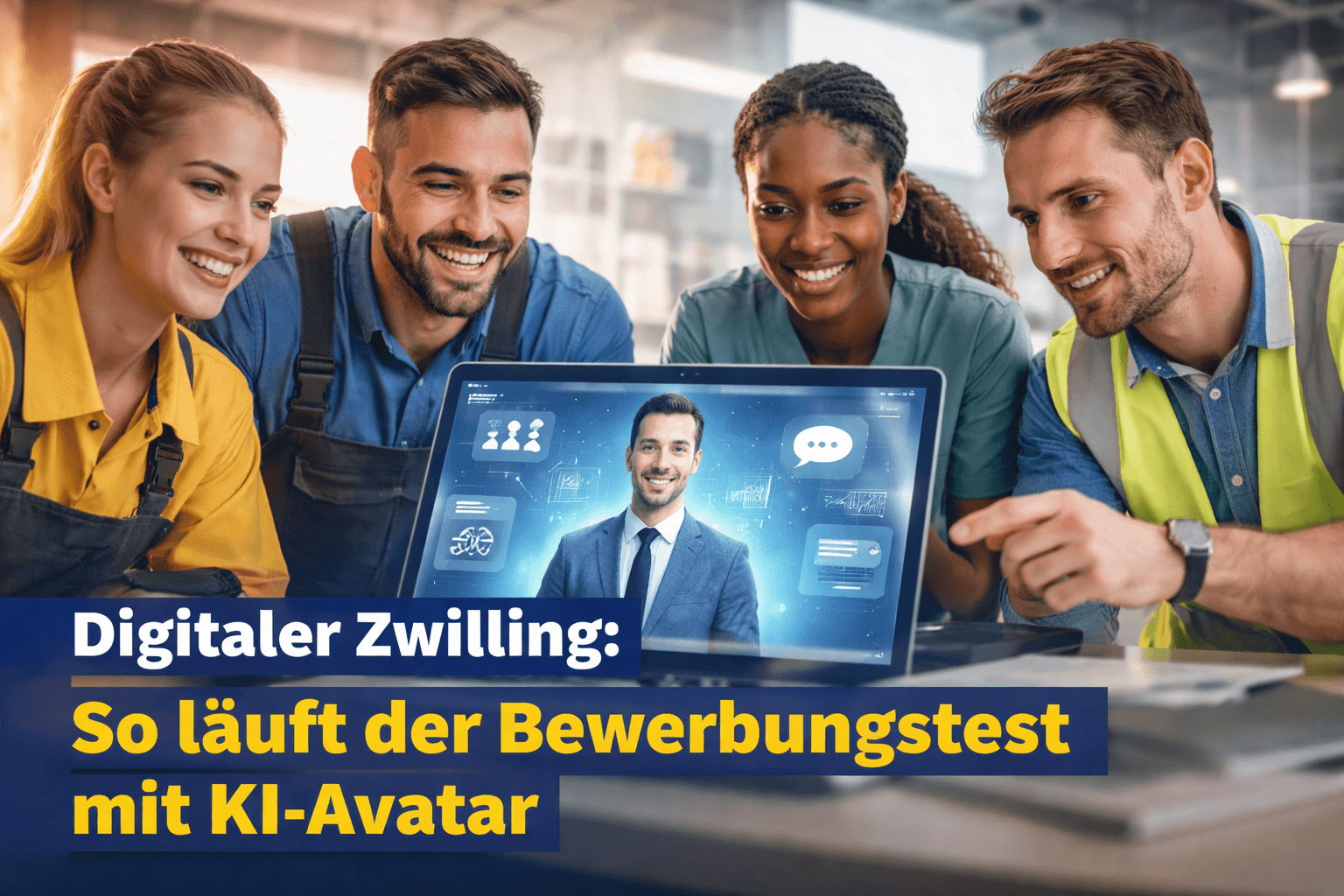 Digitaler Zwilling Bewerbung