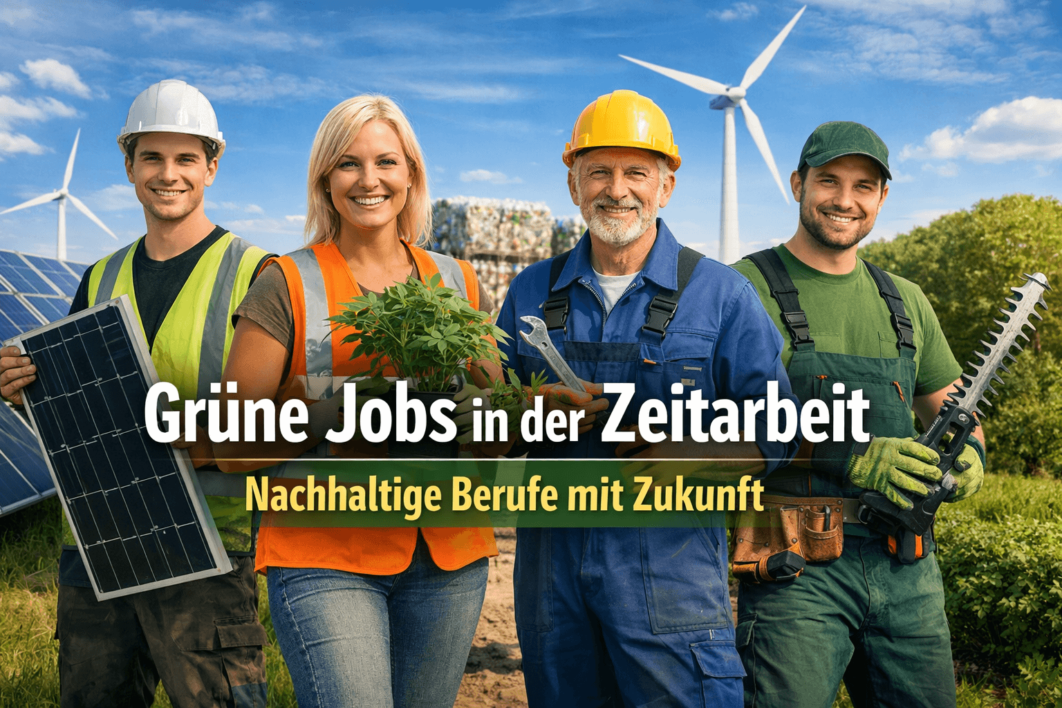 Grüne Jobs In Der Zeitarbeit
