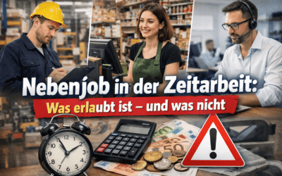 Nebenjob in der Zeitarbeit: Was erlaubt ist – und was nicht
