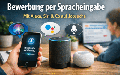 Bewerbung per Spracheingabe: So nutzt du Alexa, Siri & Co für die Jobsuche