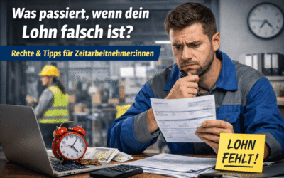 Was passiert, wenn dein Lohn falsch ist? So reklamierst du richtig