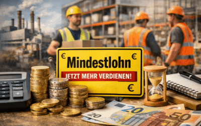 Mindestlohn 2026: Höhe, Rechte und Vorteile in der Zeitarbeit