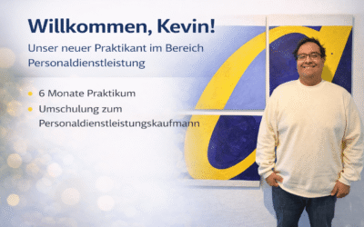 Willkommen bei adevis: Kevin startet sein Praktikum