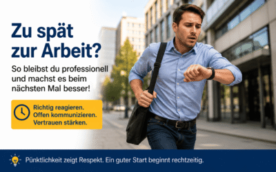 Jobprobleme lösen: Zu spät zur Arbeit – was du jetzt sagen solltest