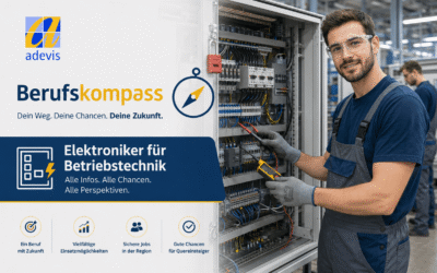 adevis Berufskompass: Elektroniker für Betriebstechnik: Aufgaben, Voraussetzungen und Einstieg einfach erklärt