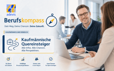 adevis Berufskompass: Kaufmännischer Quereinstieg: Jobs, Voraussetzungen und Chancen einfach erklärt