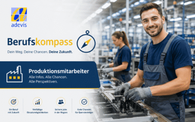 adevis Berufskompass: Produktionsmitarbeiter: Aufgaben, Voraussetzungen und Einstieg einfach erklärt
